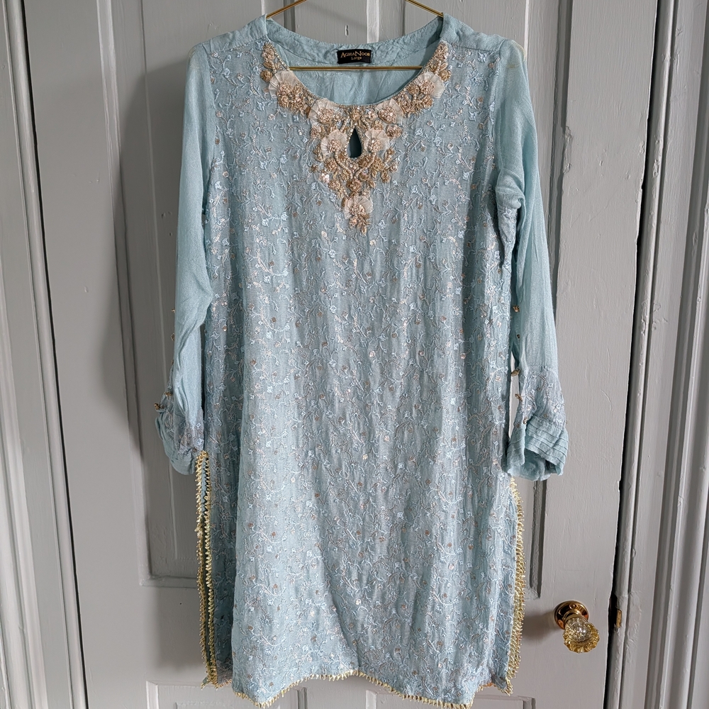Agha Noor Kurta Top - L Large